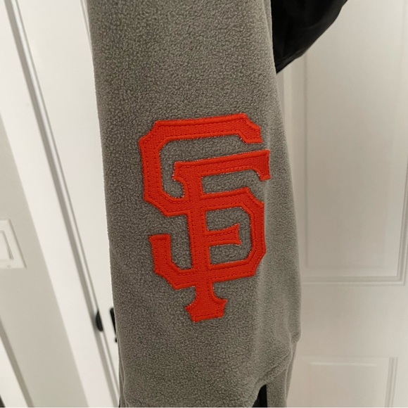 🎉HP🎉 San Francisco Giants 1/4 Zip Hoodie NWT - Picture 9 of 11